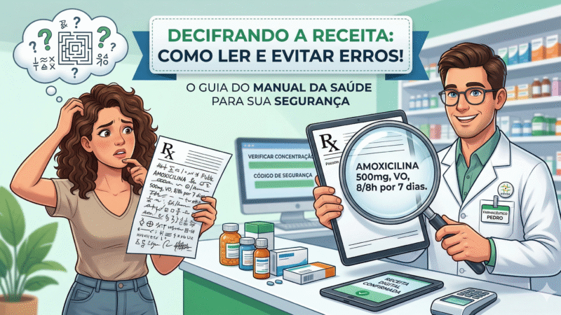 Decifrando a Letra do Médico: Como Ler sua Receita e Evitar Erros Fatais