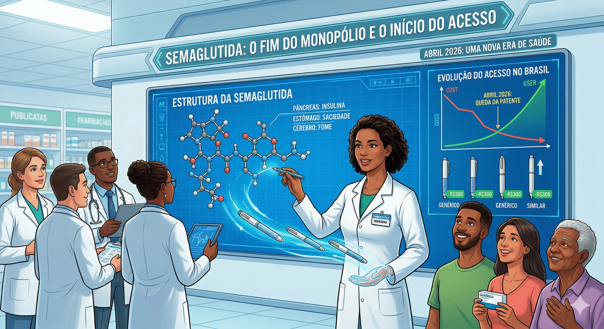 Semaglutida Para Todos? O Que Muda com a Queda da Patente do “Remédio da Moda”
